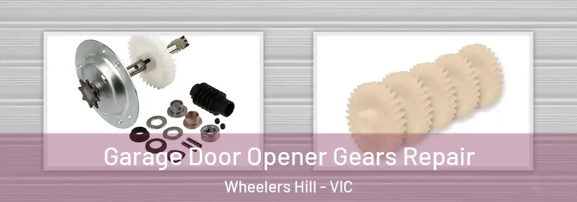 Garage Door Opener Gears Repair Wheelers Hill - VIC