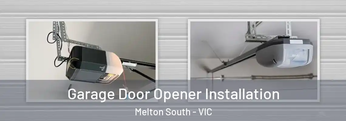 Garage Door Opener Installation Melton South - VIC