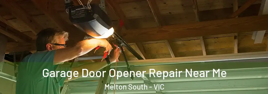 Garage Door Opener Repair Near Me Melton South - VIC