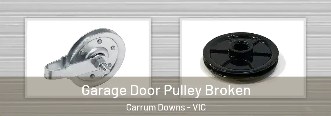  Garage Door Pulley Broken Carrum Downs - VIC