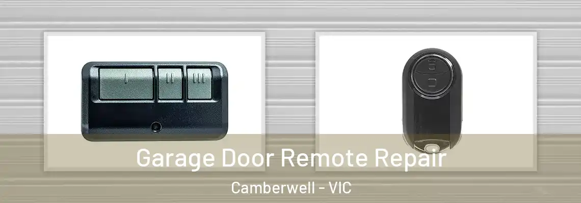 Garage Door Remote Repair Camberwell - VIC