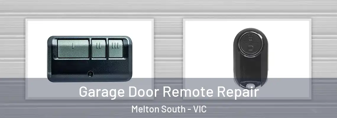 Garage Door Remote Repair Melton South - VIC