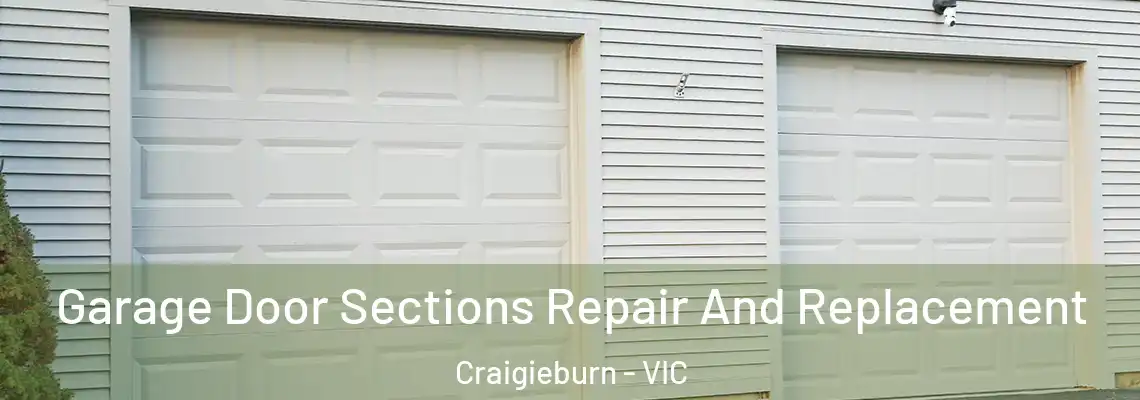 Garage Door Sections Repair And Replacement Craigieburn - VIC