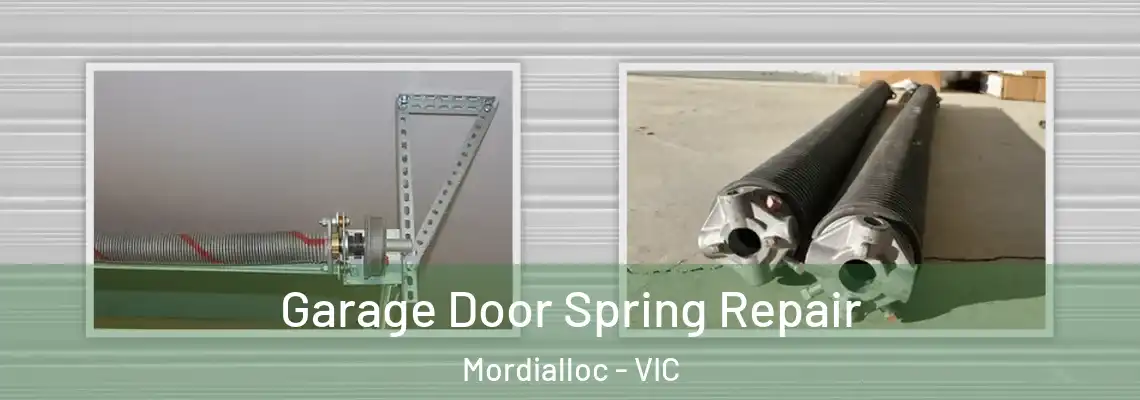  Garage Door Spring Repair Mordialloc - VIC