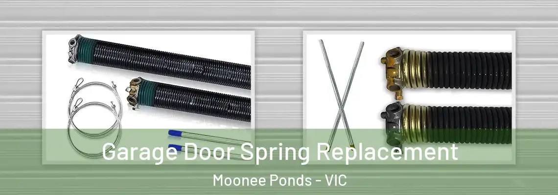 Garage Door Spring Replacement Moonee Ponds - VIC