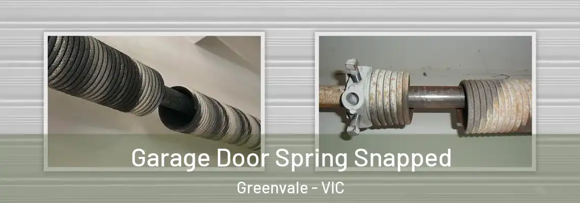  Garage Door Spring Snapped Greenvale - VIC