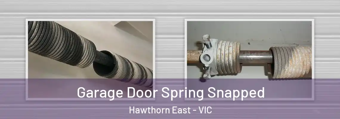  Garage Door Spring Snapped Hawthorn East - VIC