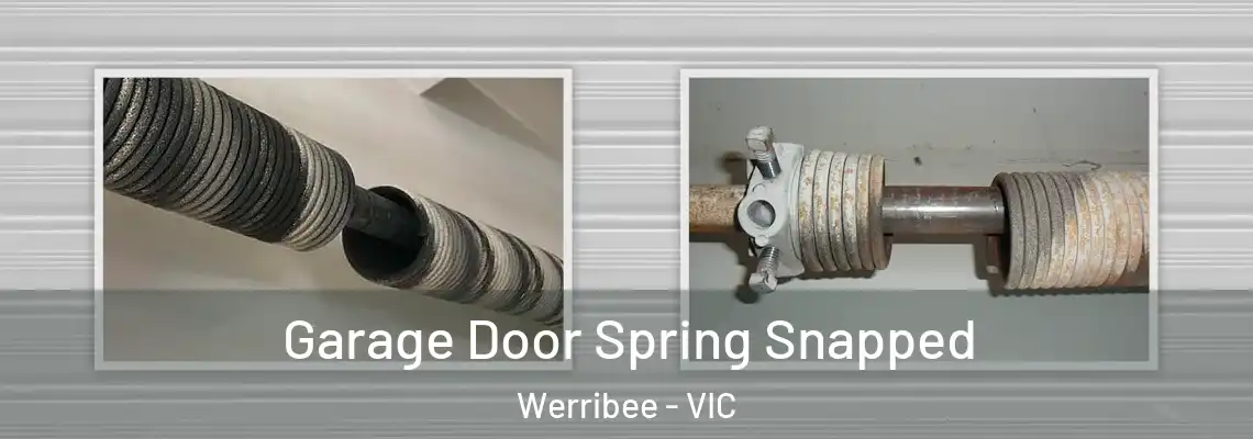  Garage Door Spring Snapped Werribee - VIC