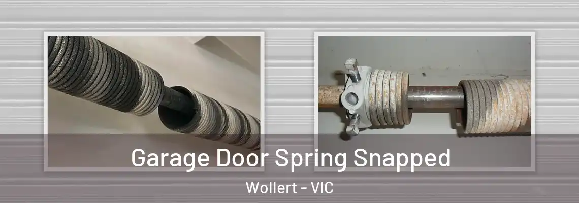 Garage Door Spring Snapped Wollert - VIC