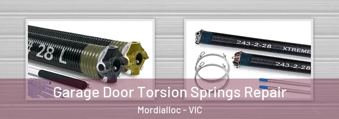 Garage Door Torsion Springs Repair Mordialloc - VIC