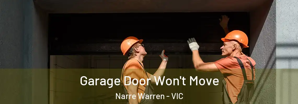  Garage Door Won't Move Narre Warren - VIC