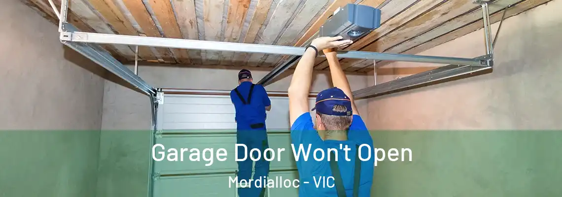  Garage Door Won't Open Mordialloc - VIC