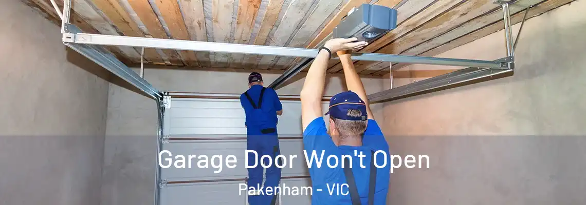  Garage Door Won't Open Pakenham - VIC