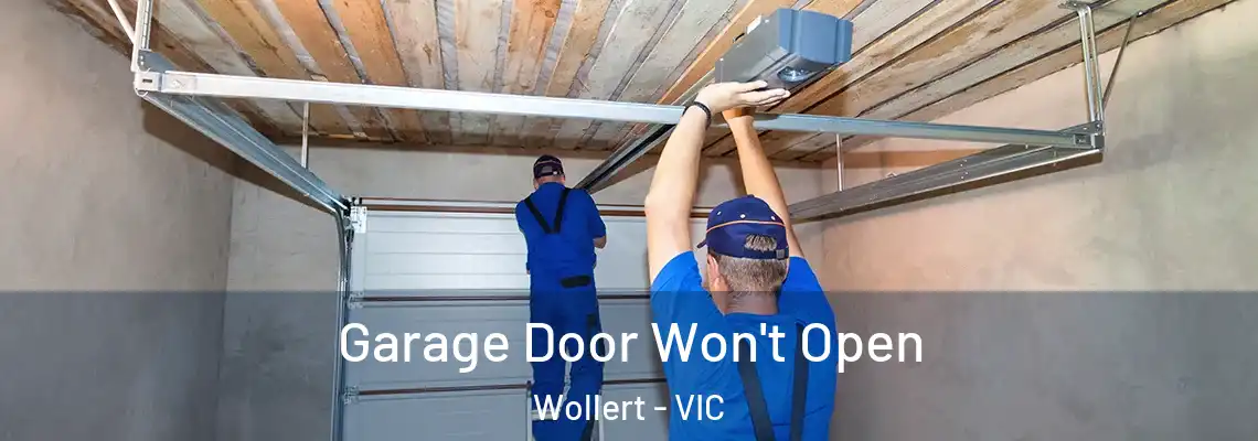  Garage Door Won't Open Wollert - VIC
