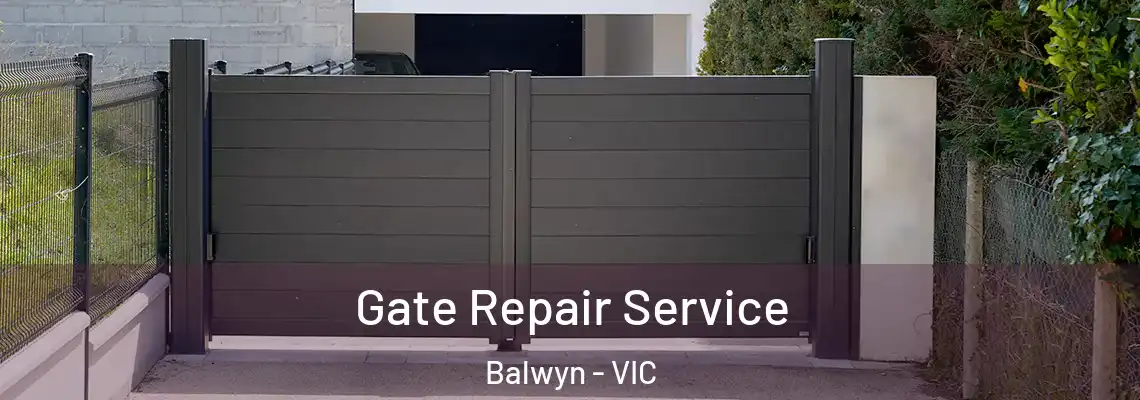 Gate Repair Service Balwyn - VIC