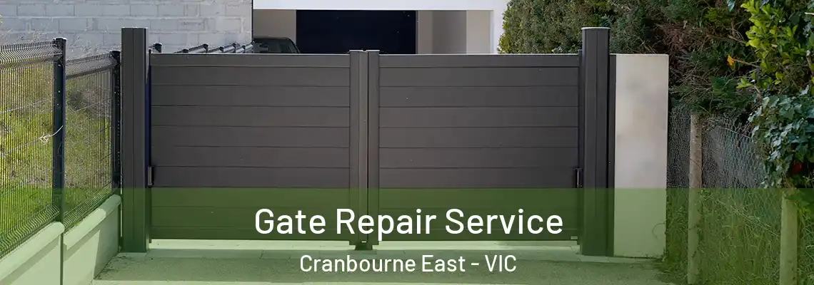 Gate Repair Service Cranbourne East - VIC