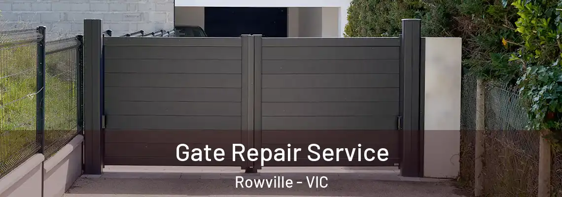 Gate Repair Service Rowville - VIC