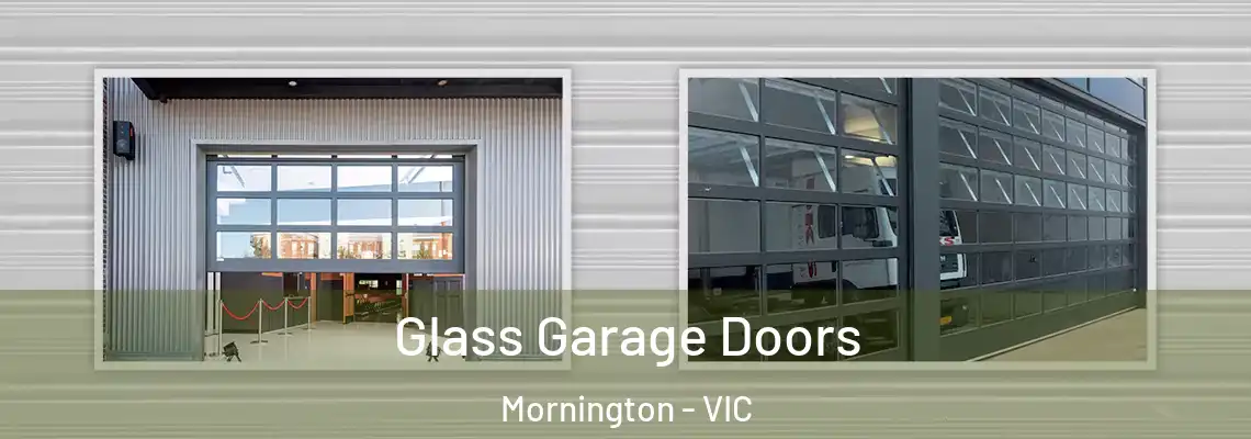 Glass Garage Doors Mornington - VIC