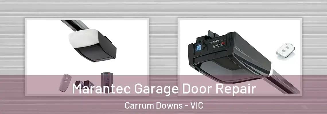 Marantec Garage Door Repair Carrum Downs - VIC