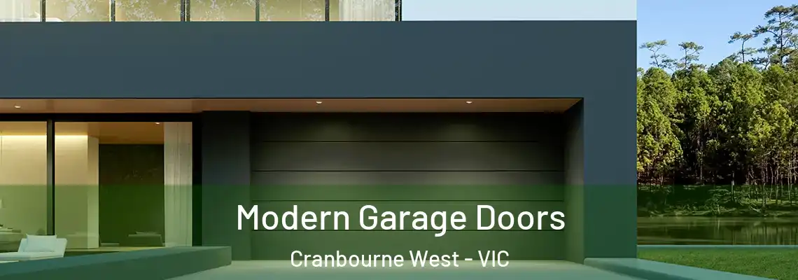 Modern Garage Doors Cranbourne West - VIC