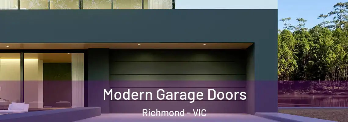  Modern Garage Doors Richmond - VIC
