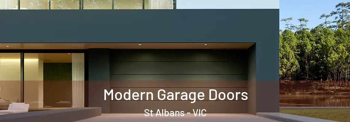  Modern Garage Doors St Albans - VIC