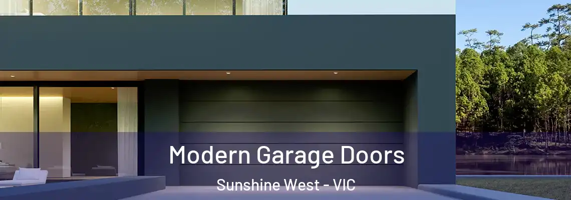 Modern Garage Doors Sunshine West - VIC
