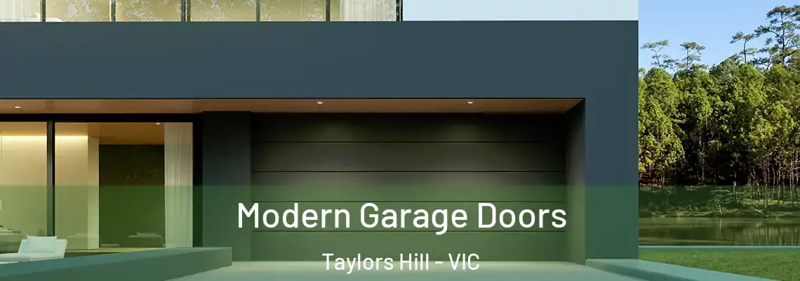 Modern Garage Doors Taylors Hill - VIC