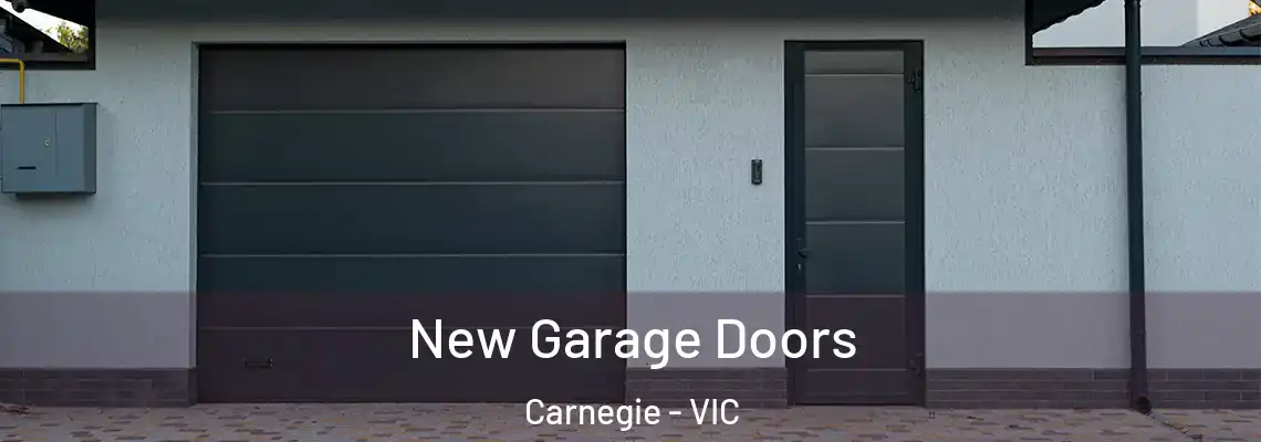  New Garage Doors Carnegie - VIC