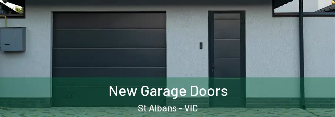 New Garage Doors St Albans - VIC