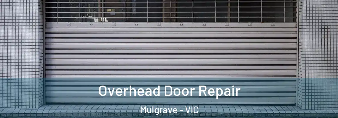  Overhead Door Repair Mulgrave - VIC