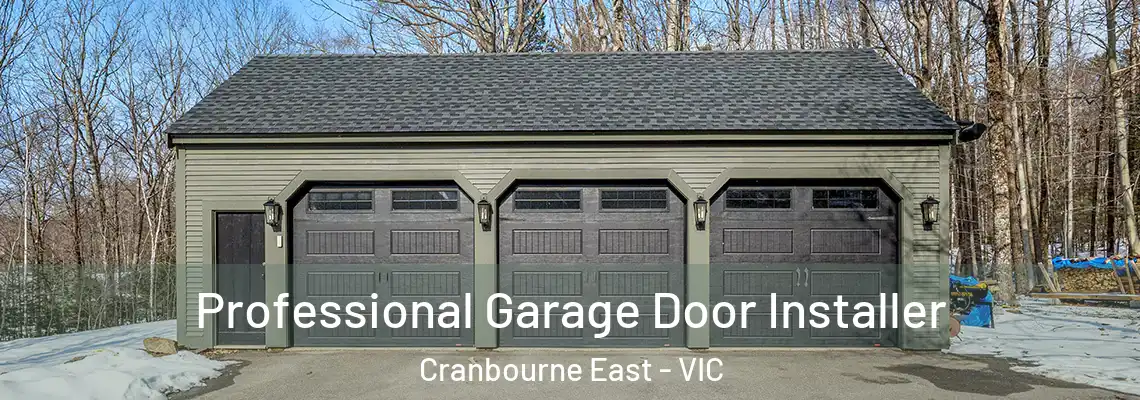 Professional Garage Door Installer Cranbourne East - VIC