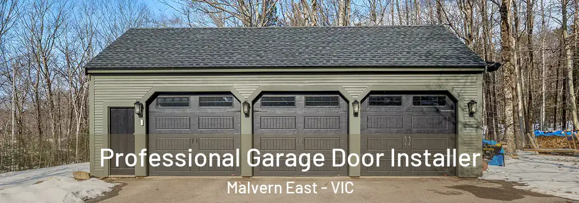 Professional Garage Door Installer Malvern East - VIC