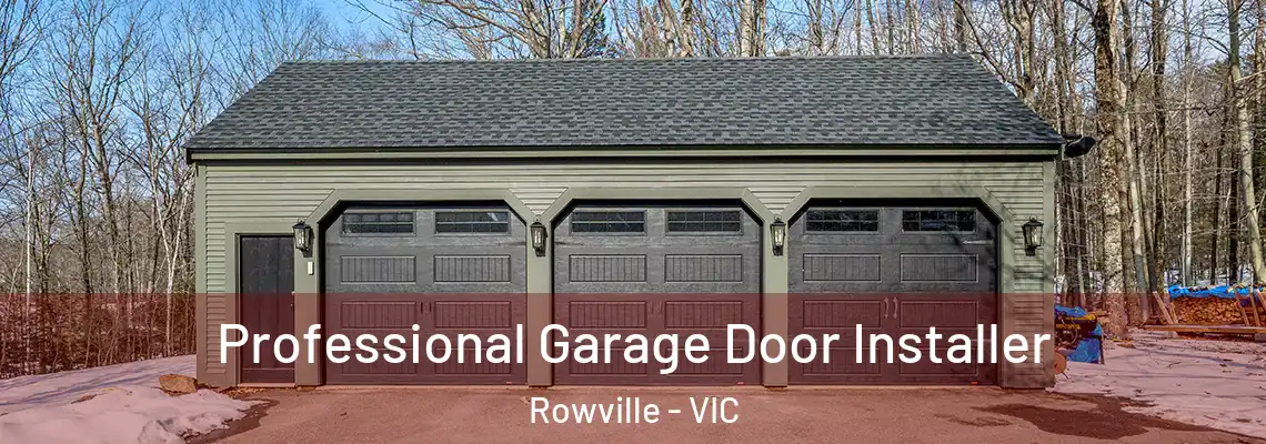 Professional Garage Door Installer Rowville - VIC