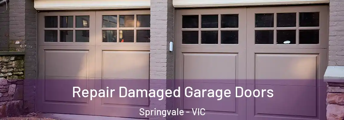 Repair Damaged Garage Doors Springvale - VIC