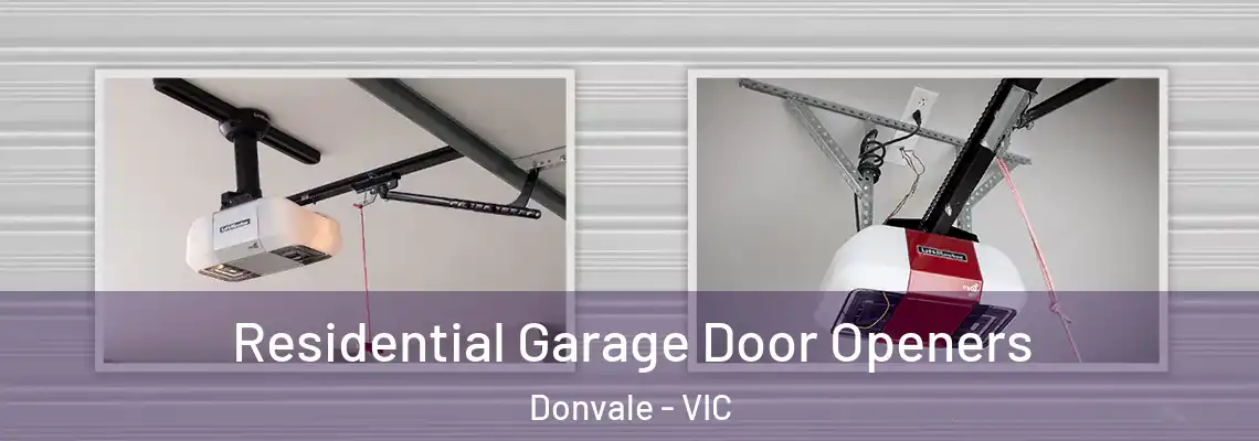 Residential Garage Door Openers Donvale - VIC