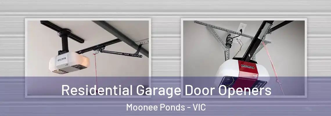 Residential Garage Door Openers Moonee Ponds - VIC