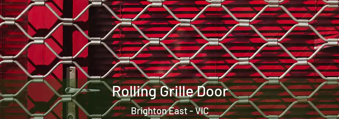  Rolling Grille Door Brighton East - VIC