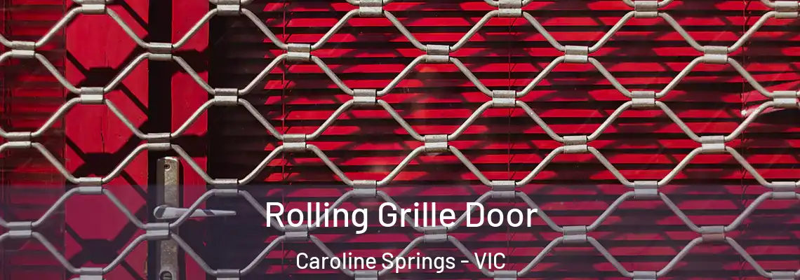 Rolling Grille Door Caroline Springs - VIC