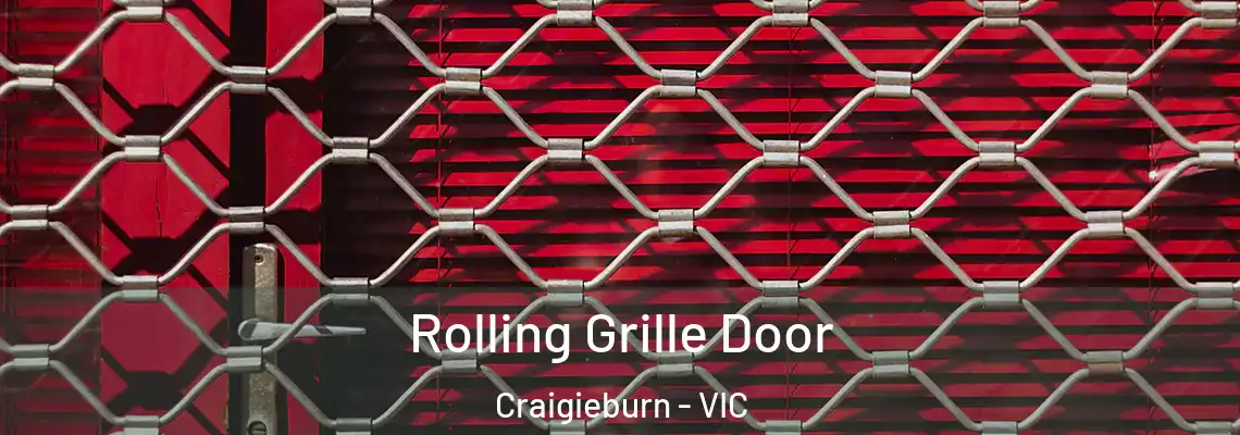  Rolling Grille Door Craigieburn - VIC