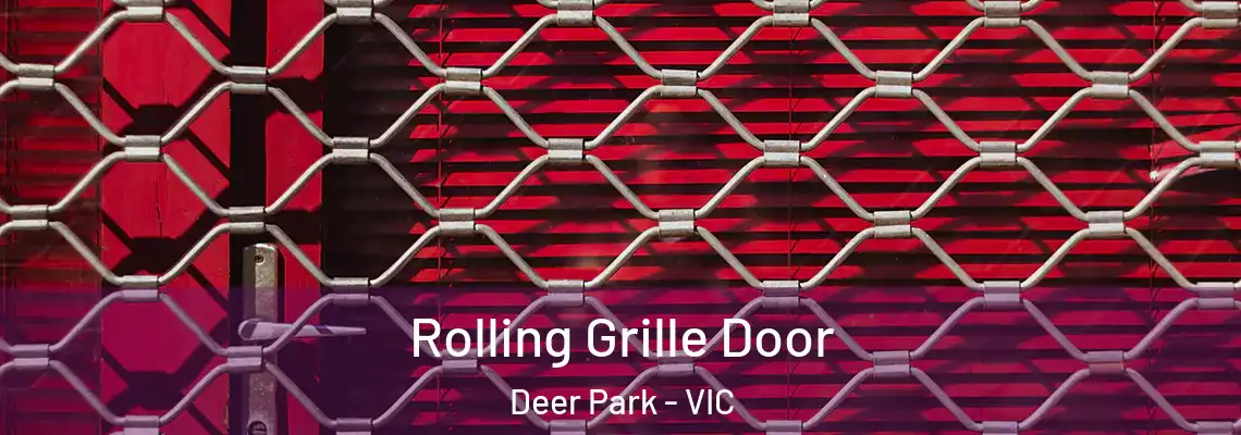 Rolling Grille Door Deer Park - VIC