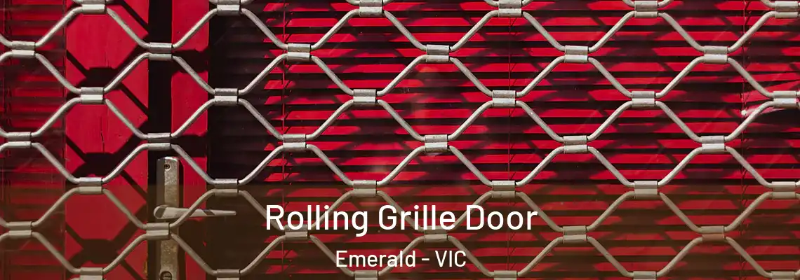Rolling Grille Door Emerald - VIC