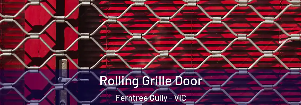  Rolling Grille Door Ferntree Gully - VIC