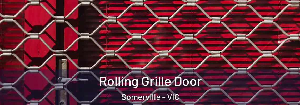 Rolling Grille Door Somerville - VIC