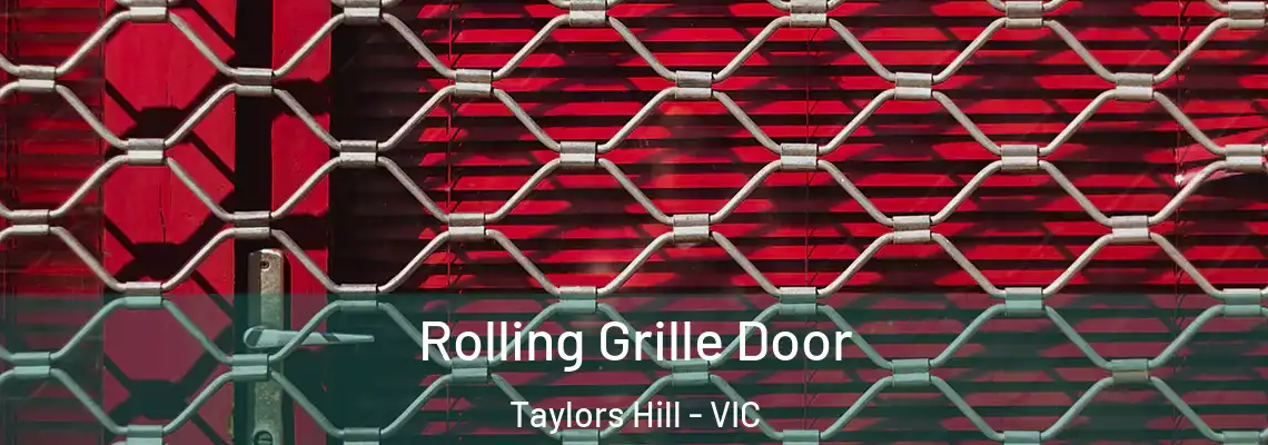 Rolling Grille Door Taylors Hill - VIC