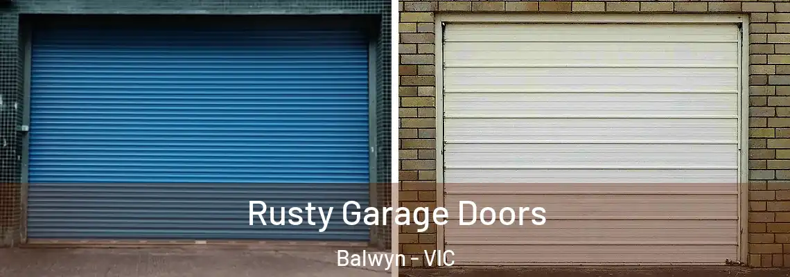 Rusty Garage Doors Balwyn - VIC
