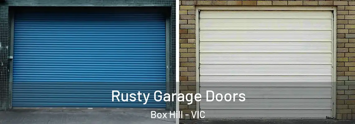 Rusty Garage Doors Box Hill - VIC