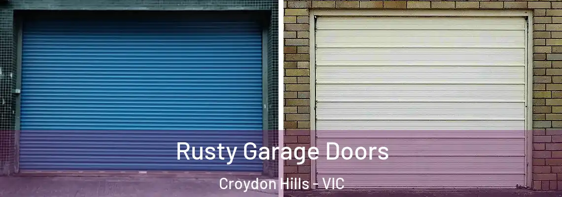 Rusty Garage Doors Croydon Hills - VIC
