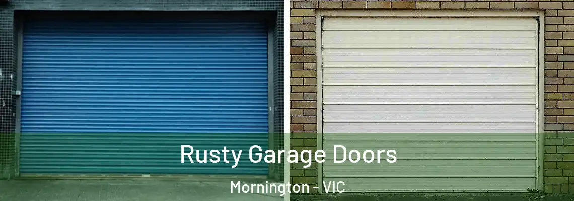 Rusty Garage Doors Mornington - VIC