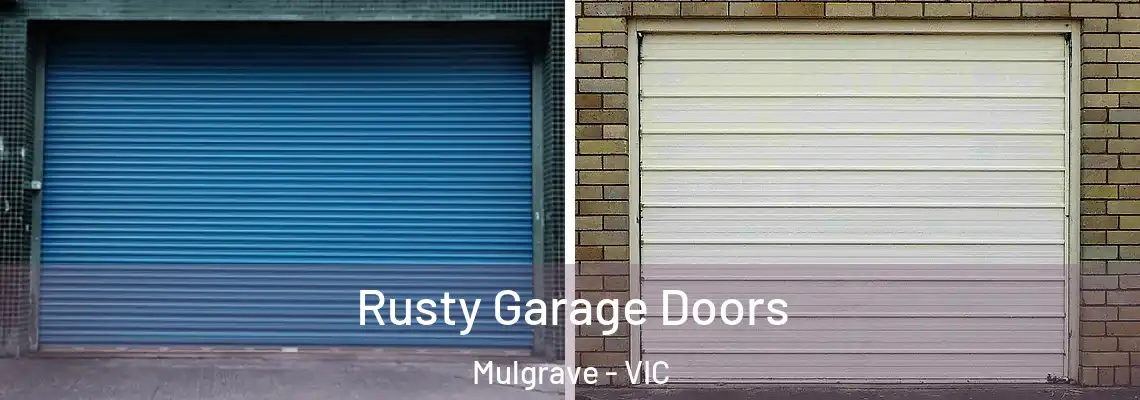 Rusty Garage Doors Mulgrave - VIC